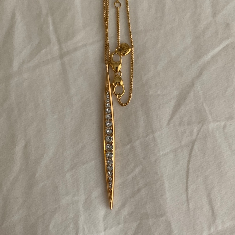 Brighton gold crystal necklace
